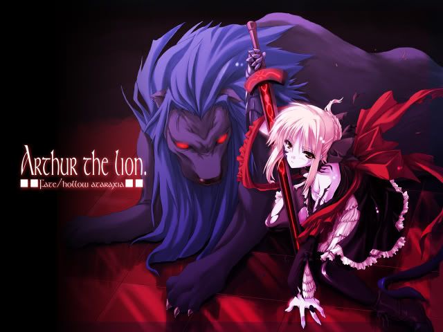 Dark Lion and Black Saber Pictures, Images and Photos