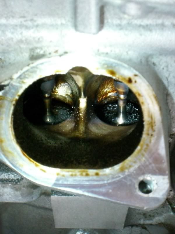 Carbon Buildup on intake valves pics Nissan Forum Nissan Forums