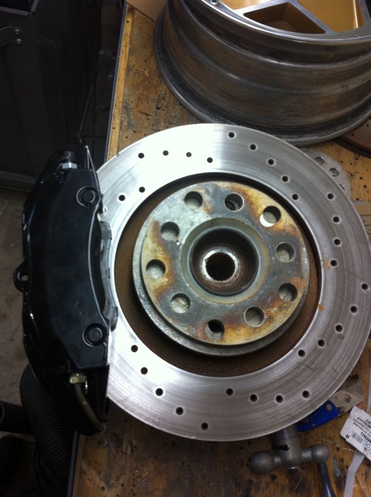 Vwvortex Com Fs Audi Rs2 Caliper Bracket Adapters