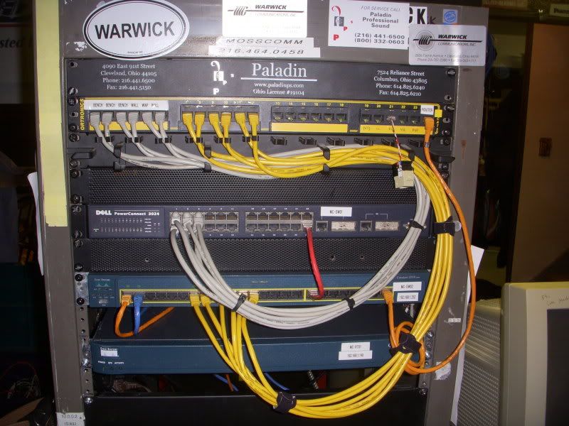 Network Switch Rack