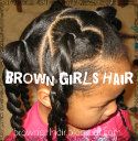 Brown Girls Hair