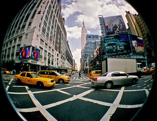 Fisheye New York Pictures, Images and Photos