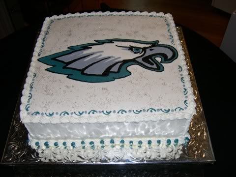 Football Birthday Cakes on Philadelphia Eagles Fan Podcast And Blog    Happy Birthday To Us