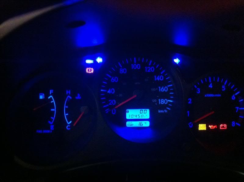 Dash cluster lights to LED (PICS!) Subaru Forester Owners Forum