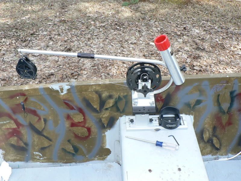 Help Mounting Downriggers in Small Boat 24hourcampfire