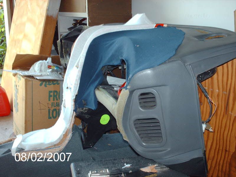 Custom fiberglass dash build... DSMtuners