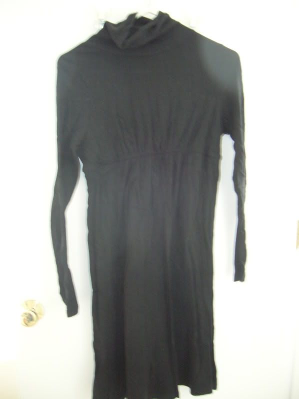 Old Navy Black Turtleneck Jersey Dress Size XS 6 photo matclothes030 ...