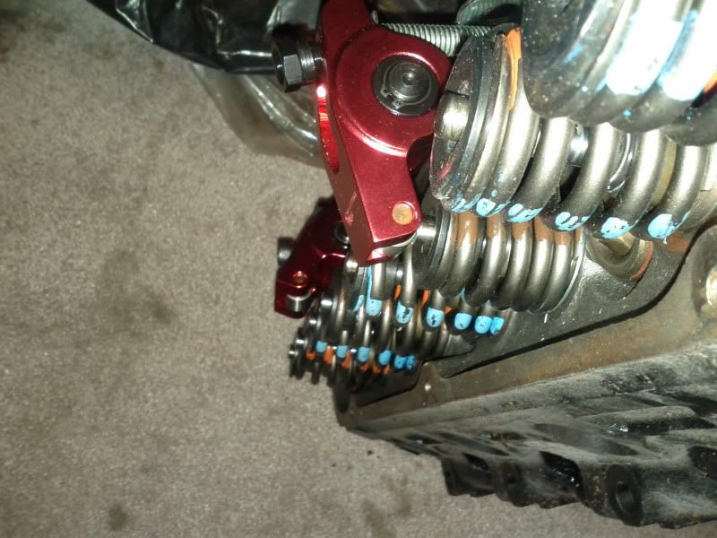 do these rockers look properly seated on gt40p heads Ford Mustang Forums