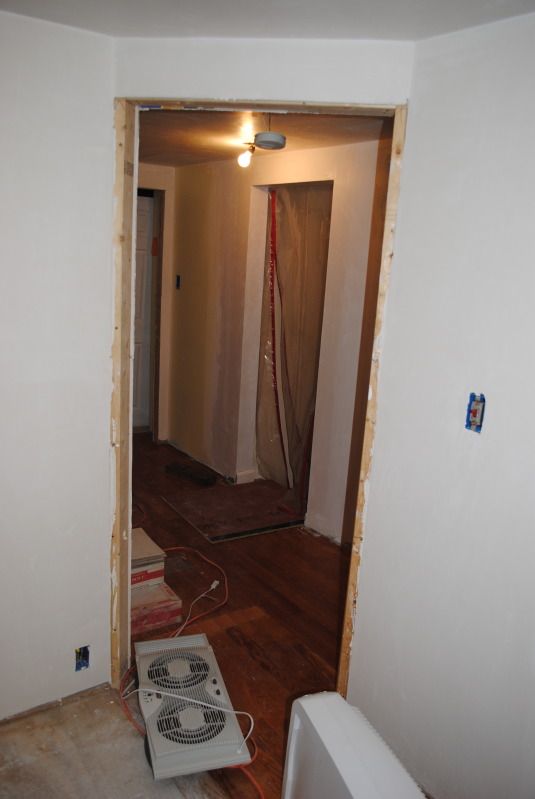Side By Side Doors One Angled Split Jamb Carpentry