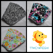8" x 8" Cloth Wipes - 3 prints to choose from!