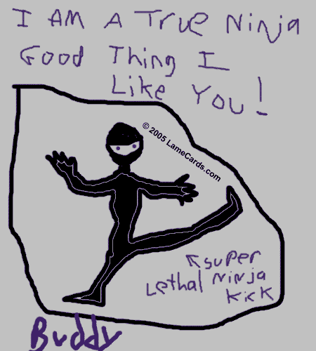 ninja white boy