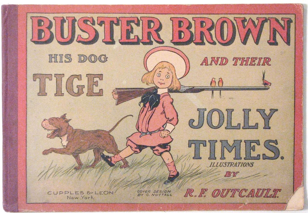 BUSTER BROWN TIGE JOLLY TIMES 1906 Pictures, Images and Photos