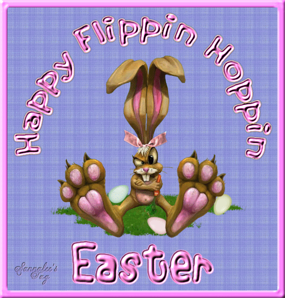 ANIMATED happy easter bunny photo: Happy Easter ack.gif