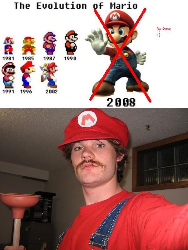 The evolution of Mario