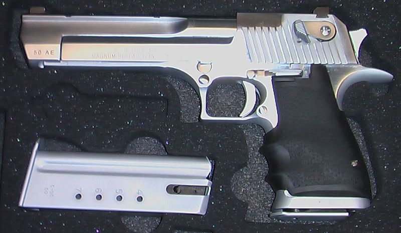 50 desert eagle. Desert Eagle .50 AE in Brushed