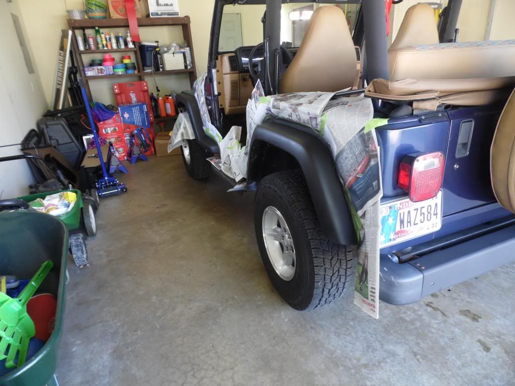 How to make my faded fender flares black again? Page 3 Jeep