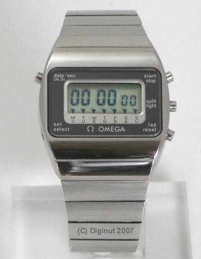 digital watch font. omega digital watch breitling