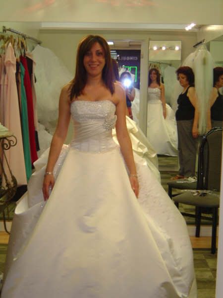 Elegant Strapless Bridesmaid Dress