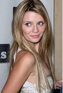 Mischa Barton, sexy blonde long hairstyles