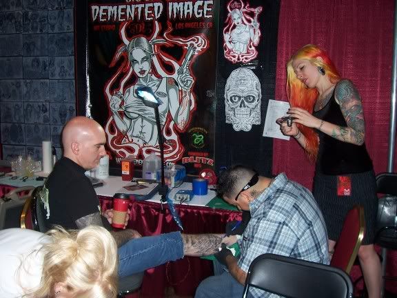 IN HELL CITY TATTOO SHOW.
