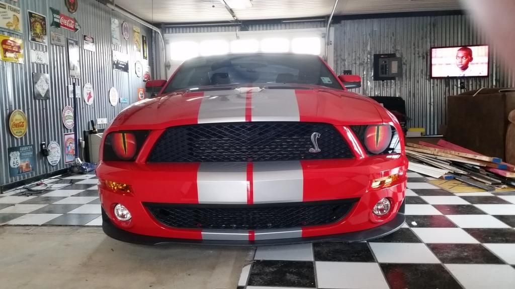 Got some snake eyes Ford Shelby GT500 Forum