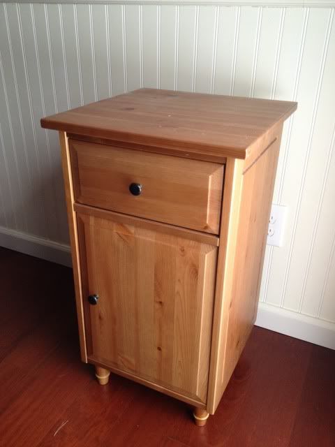 understated IKEA Hemnes Night Stand Makeover Ikea Hemnes Nightstand Gray Brown ~ understated IKEA Hemnes Night Stand Makeover
