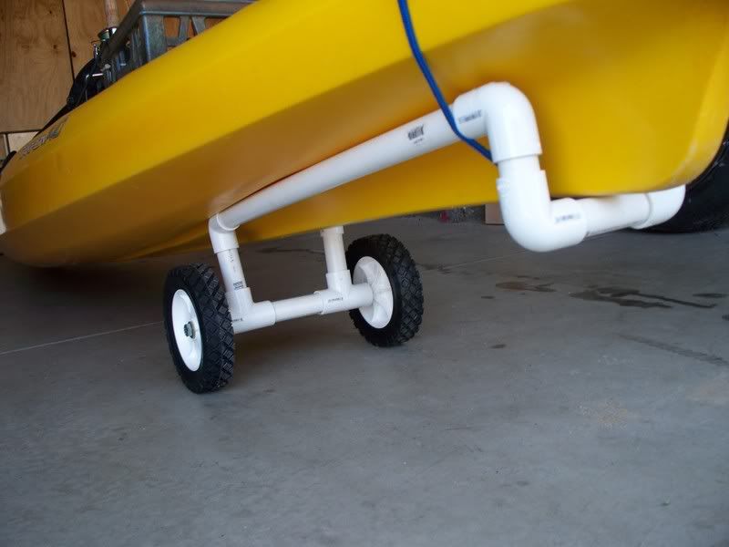 Topic: My DIY kayak cart for my Tarpon 140 (Read 19827 times)