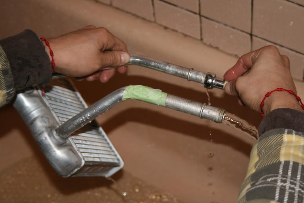 Flushed heater core and Heat is back!! Chevy Astro and GMC Safari Forum