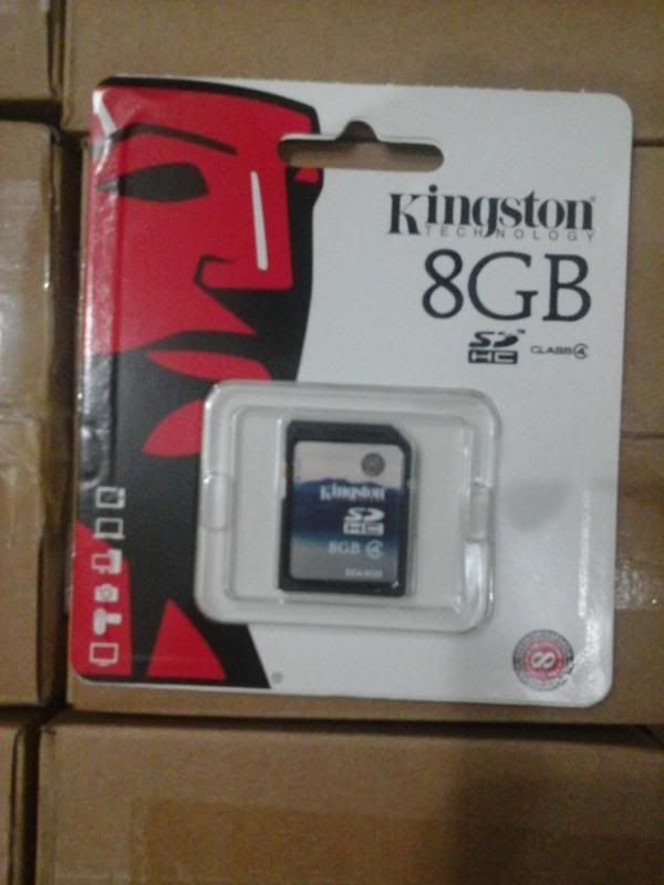 Thanh lý lô hàng thẻ Kingston SDHC 8GB Full box >>>  Giá rẻ như cho - 9