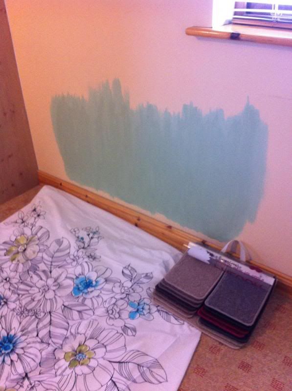 Paint colour to go with this doona cover