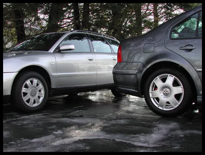 40 degrees today....Washed the winter beaters VW Vortex Volkswagen