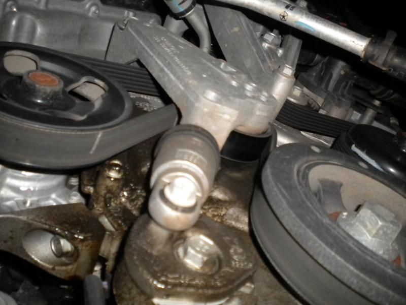 Serpentine Belt tensioner leaking oil. Jeep Enthusiast Forums