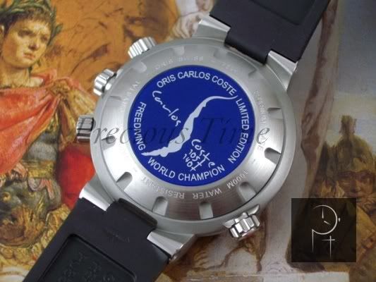 oris carlos coste limited edition freediving world champion