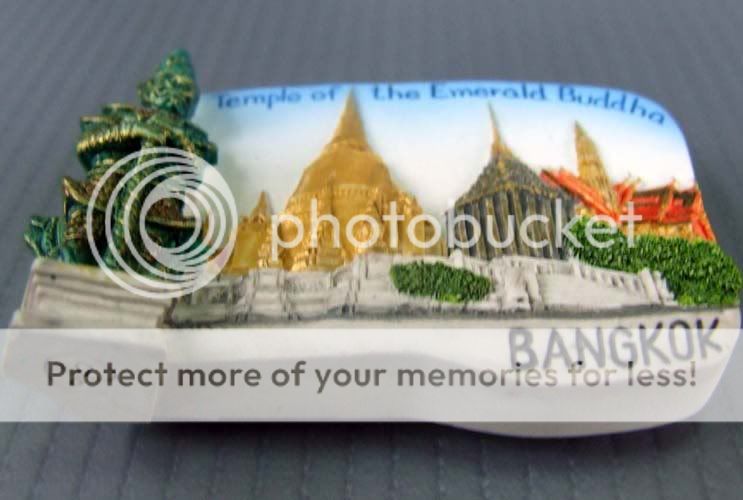 Temple of the Emerald Buddha Thai Culture Bangkok Thailand Magnet 