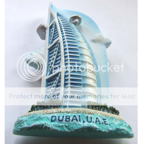 New Year Gift,Burj Al Arab Hotel,DUBAI,U.A.E,Magnet  