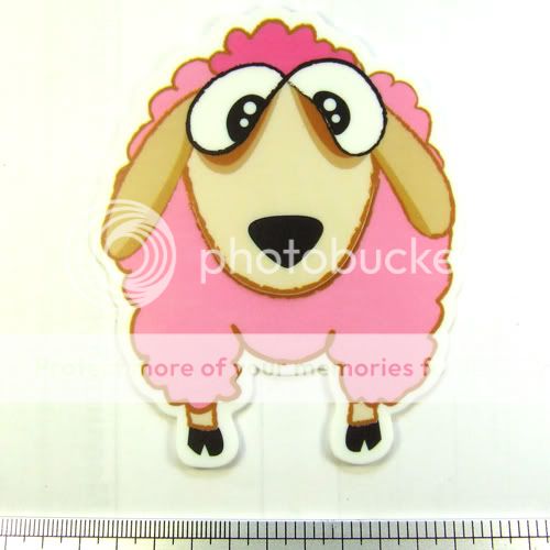 Exotic CUTE Animal Charming Pink Sheep Bookmark  