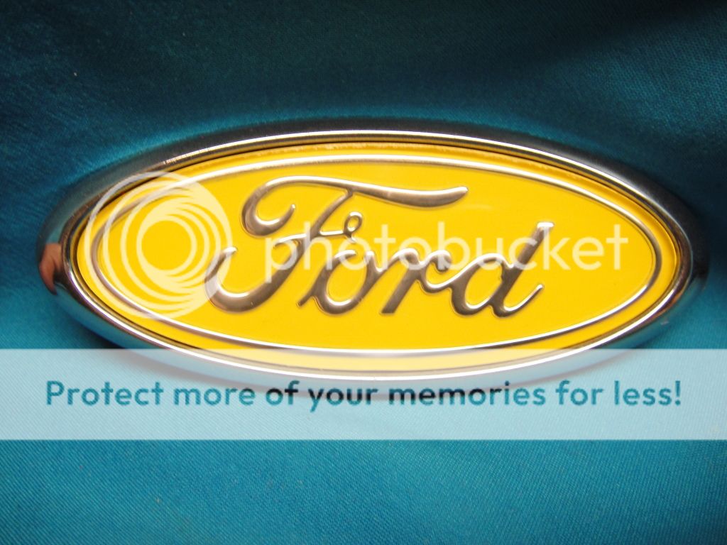 Yellow ford emblems #5