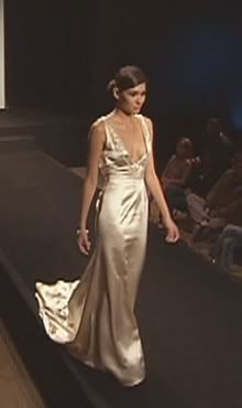 wedding dress, by Kara Saun (the only one I would have actually worn)