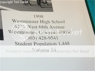 1998 Westminster High school Yearbook annual  