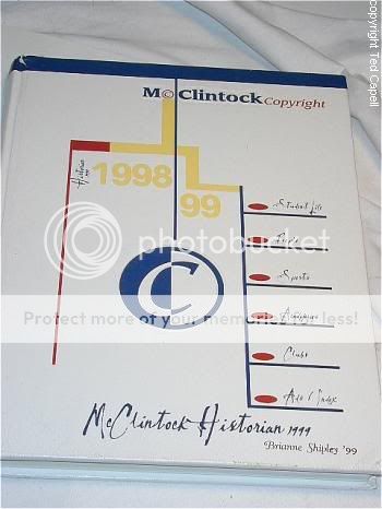 1999 McClintock High school yearbook year book 122  