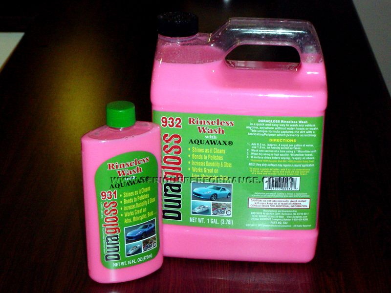 Duragloss rinseless wash Duragloss rinseless wash