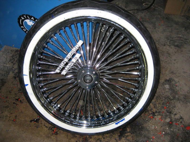 21 inch white wall tire for harley