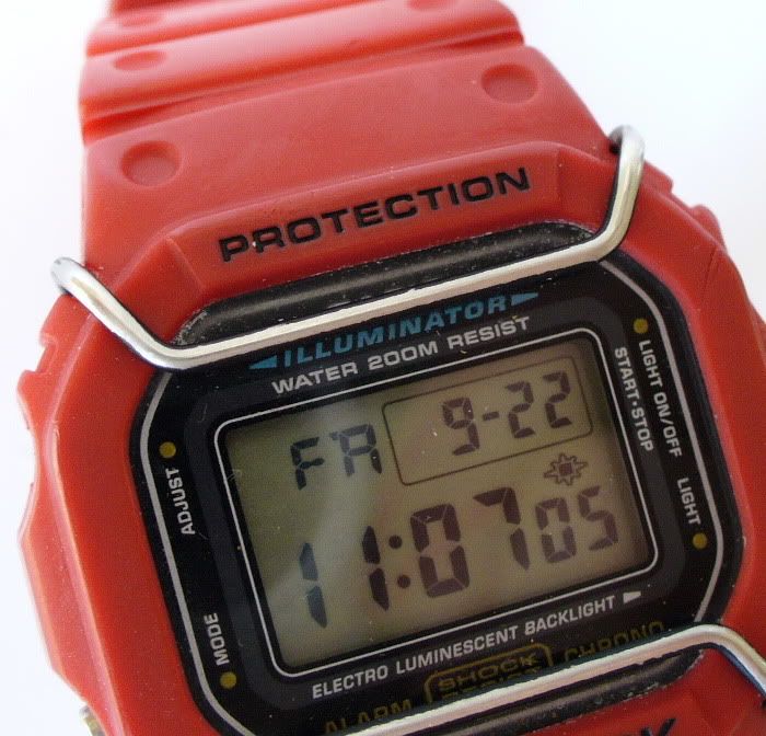 dw5600 red out